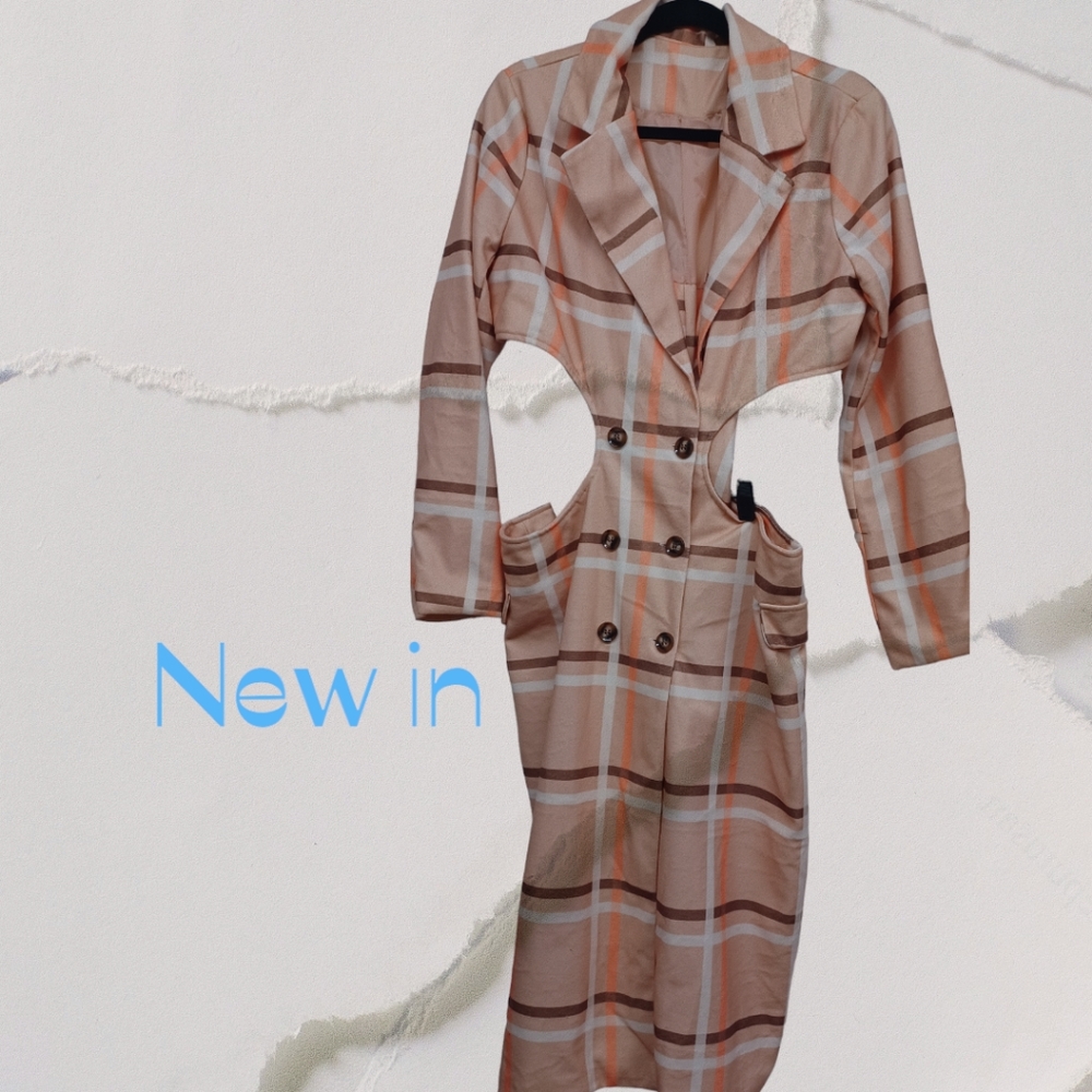 Cut Out Coat